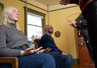 students in Psychic Tools class at Psychic Awakenings